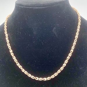 14k Turkish Rope Chain Necklace HEAVY Solid Gold